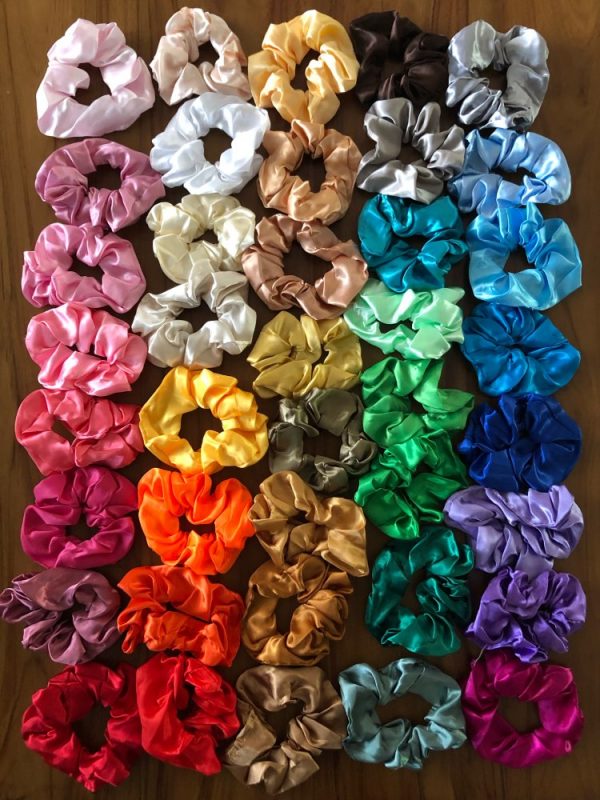 satin scrunchie